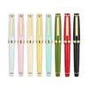 Fountain Pens Jinhao 82 Fountain Pen Acrylic Ink Pen Spin Golden EF F NIB ELEGANTE Business Office School Supplies Writing Pen 230825