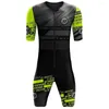 Conjuntos de corridas VVsportsdesigns Homens Triathlon Skinsuit Ciclismo Manga Curta Swimwear Personalizado Ropa Ciclismo Road Bicicleta Running Roupas Terno