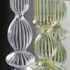Decoração para casa vaso de vidro colorido transparente castiçal vaso aquático para sala estar ornamento casamento desktop castiçal hkd230825