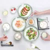 Bulaşık tabakları basit sofra satıcıları yaratıcı Çin evi pirinç kasesi çorbası 230825