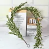 Faux Floral Greenery Willow Leaf Vines For Tablecloth Centerpiece Wedding Archway Home Baby Shower Indoor Outdoor Ceiling Pastoral 230824