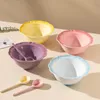 Bowls Korean Style Simple Gradient Colorful Ceramic And Dishes Ins Wind Soup Noodles Household Tableware