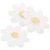 Disposable Dinnerware 20 Pcs Flower Plate Plates Paper Snack Festive Holiday Dinner Tableware Home Bride Appetizer Party Supplies