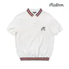 Malbon Golf T-Shirts Malbon Golf Men 's Golf Golf Short Sleeve Polo 티셔츠 니트 봄/여름 사이프러스 Malbon T 셔츠 폴로 셔츠 남자 고품질 슬리브 54