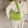 Abendtaschen Handtaschen Einkaufstasche Damenbrieftasche Strand- und Strickgeldbörse Wolke Handtasche für Frauen Handgemachte weibliche Häkelarbeit Tropfen 230823