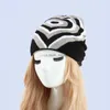 Beanie/Skull Caps 23 Ny stickad hattfärg Matchande Rainbow Love Printing Pullover Hat Sheen Fashion Woolen Hat L0825