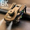 Дроны Новый мини-дрон 4K Профессиональная камера Предотвращение препятствий Оптическое позиционирование потока Бесщеточный