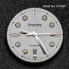 Relojes de pulsera Proxima PX1697 39 mm Reloj para hombre Esmalte blanco Dial Bubble Sapphire PT5000 SW200 Relojes mecánicos automáticos vintage 20bar luminoso 230824