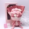 Dekorative Blumen 2023 Valentinstag, um seiner Freundin kreative Geschenke zu machen 11 Seifenrosenstrauß Geschenkbox Weihnachten Großhandel