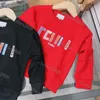 Crianças Hoodies Moletons Outono Inverno New West Kids Veja Ghost Boys Meninas Hoodies Moletons de Alta Qualidade Lucky Hoodie Pulôver Top Marca 2023 Novo Designer Vermelho