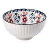 Dishes Plates Ethnic ceramic 45inch bowl household rice Japanese tableware soup hand gifts 230825