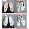Storage Bags 10Pcs/Set Shoe Dust Covers Non-Woven Dustproof Drawstring Clear Bag Travel Pouch Drying Shoes Protecter