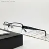 Monture de lunettes pour femmes, verres transparents, pour hommes, gaz solaires, Style à la mode, protège les yeux UV400 avec étui, 5068