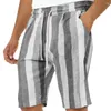 Shorts masculinos na moda praia perna larga verão cordão combinar top masculino calças de yoga