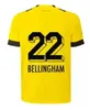 Dortmunds 23 24 Soccer Jerseys Kids Kit الرابع الرابع الخاص بـ Sancho 2023 2024 Cup Trikot 50th Anniversary Shirt Home Owner Haller Reus Moukoko Brandt Sets