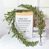 Faux Floral Greenery Willow Leaf Vines For Tablecloth Centerpiece Wedding Archway Home Baby Shower Indoor Outdoor Ceiling Pastoral 230824