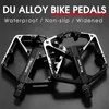 Cykelpedaler West Cykling Anti-Slip Cycling Pedals 9/16 "Ultralight du Bearing MTB Mountain Road Widen Bike Pedal Aluminium Eloy Bicycle Pedal 230825