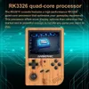 Портативные игровые игроки Anbernic RG351V ретро-игры, встроенные 16G RK3326 с открытым исходным кодом 3,5 дюйма 640*480 Руководитель консоли игры для Kid 230824