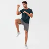 Running Shorts Fanceey Men Summer Loose Relaxed Sports Pants Reflective Strips Snabb torr andas träningsträning