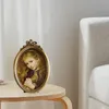 Frames European Style Picture Frame Decorative Elliptical For Home Decor