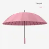 Parapluies coupe-vent de style frais tous temps avec 16 os pour une utilisation en extérieur