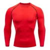 Camisetas para hombres Hombres Compresión Deportes Medias de manga larga Camisetas Baloncesto Ropa deportiva Fitness Boy Running Base Layer Training Top Quick Dry 230825