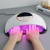 Nageldrogers Professionele 69LEDs Droger UV LED-lamp met bewegingsdetectie Manicure Salon Gereedschapsuitrusting voor het uitharden van alle gellak 230825