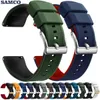 Cinturini per orologi Cinturino in silicone premium Cinturino in caucciù a sgancio rapido 18mm 20mm 22mm Cinturino di ricambio 230825