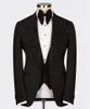 Men's Suits Blazers Luxury Glitter Wedding Tuxedo Black Groom Slim Fit Crystals Blazer Vest Pants Customized Formal Business Wear Party Suit 230824