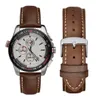 Assista Bandas WOCCI Genuine Leather Watch Strap 14mm 16mm 18mm 19mm 20mm 21mm 22mm 23mm 24mm Substituição Bandas Pulseira para Homens Mulheres 230824