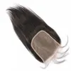 Yirubeauty cheveux humains brésiliens lâche vague d'eau profonde soyeux droit 6X6 dentelle fermeture partie libre couleur naturelle 10-24 pouces
