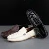 Scarpe eleganti Mocassini da uomo in vera pelle Slip On Calzature casual per uomo Mocassini Scarpe eleganti taglie forti 230824