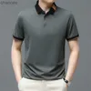 Browon Brand Polo Shirt Men Tees 2023 Summer New Solid Color Обычная подсадка для мужчин Одежда