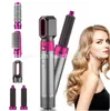 Haardrogers Verzorging Styling Tools Producten Krultangen Elektrische droger 5 in 1 haren Kam Negatieve ionen Stijltang Borstel Bl Dhmmt Drop D Dhyt1