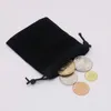 Gift Wrap 5x Drawstring Velvet Bag Pouch Jewelry Packaging Soft Ring Necklace Bags Wedding Birthday Christmas Pouches