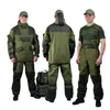 Męskie dresy rosyjskie siły specjalne zwalczają mundury wojskowe taktyczne Smock Outdoor Camping Kit Training Camplothes