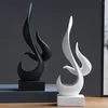 Figurines décoratives nordic moderne abstrait art statue ornements à la maison salon décoration de bureau sculpture créative sculpture
