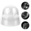 Berretti 5 pezzi Espositori per cappelli modellatori per cappelli Supporto per cappelli da tavolo Scatola organizer in plastica