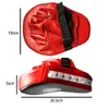 Sandväska krökad boxning Muay Thai Hand Target Sanda Training Thicked Earthquakakeresistant Baffle PU Leather 5finger 230824