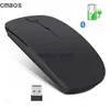 Mouse wireless per computer Mouse Bluetooth PC silenzioso Mause Mouse ergonomico ricaricabile Mouse ottico USB da 2,4 GHz per PC portatile B HKD230825