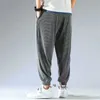 Pantalons pour hommes Jogging grande taille été décontracté mode Sport pantalon solide Style Hip Hop Harem pantalons De Los Hombres 230824