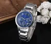 Montres de luxe pour hommes, marque de mode, Style multifonction, métal, acier, Quartz, petits cadrans, peuvent fonctionner, A20, 2023