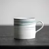 Mugs Chinese Style Ink And Wash Pottery Cup Water Handmade Ceramic Mug Creative Porcelain Coffee Office Home Gift 300 ML