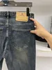 Höst och vinter senaste designer jeans högkvalitativa bekväma stretch retro stil blyerts jeans lyx varumärke mens jeans