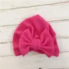 Acessórios de cabelo na moda inverno tecido texturizado top nó arco bebê turbante cabeça envoltório para menina diy 2023 headwear