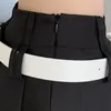 Юбки Шикарные модные плиссированные женские летние белые черные мини-юбки с высокой талией и поясом в винтажном стиле элегантные сексуальные Jupe Femme