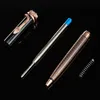 Ballpoint Pens High Quality Crystal Snake Head Metal Ballpoint Pen Business Men Birthday Gift Writing Pen Buy 2 Send Gift 230825