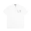 2023 New T-shirt Full Print Log Short Sleeve Unisex Cotton Short Sleeve POLO Shirt 1x3