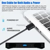 USB Multimedia Mini Speaker Portable Sound for Desktop Laptop Computer PC Notebook with USB Cable J1I4 HKD230825