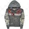 Erkek Hoodies Sweatshirts Street Casual çok yönlü harajuku tarzı fermuar sweatshirt Erkekler Amerikan Gotik Kaya Kafatası Kemikleri Büyük Boy Hoodie Erkekler Y2K 213